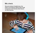 Belkin SoundForm Mini Wireless On-Ear Kids Headphones - Blue thumbnail 3