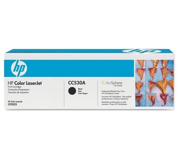 HP 304A Black Original LaserJet Toner Cartridge (CC530A) - Image 1