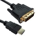Cables Direct 5m DVI-D Single Link to HDMI Cable thumbnail 1