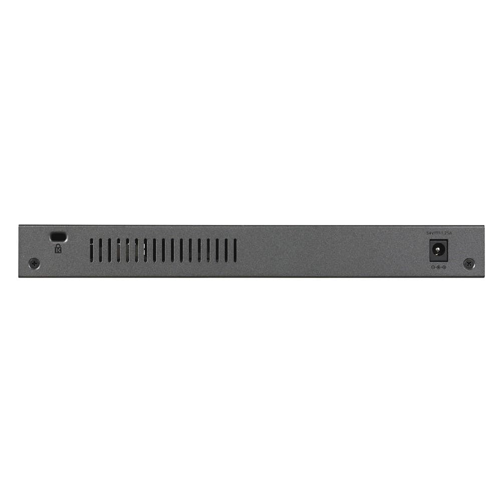 NETGEAR ProSAFE GS110TP Managed Gigabit Ethernet 10 Ports Network Switch - Grey - Image 3