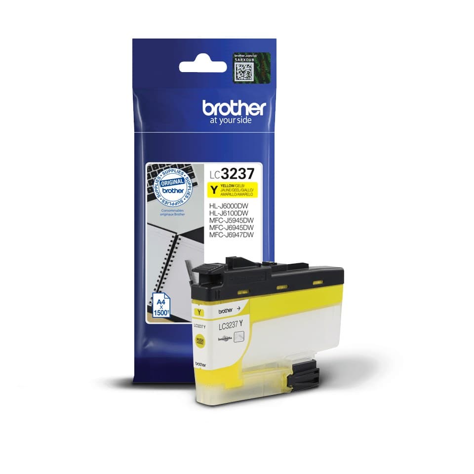 Brother LC3237Y ink cartridge 1 pc(s) Original Standard Yield Yellow - Image 2
