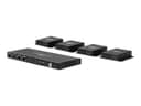 LINDY Cat.6 4 Port HDMI & IR Splitter Extender with Loop Out thumbnail 4