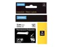 DYMO RhinoPRO 622289 Permanent Polyester Tape - Black on Clear - 1 cassette(s) - Roll (1.2 cm x 5.5 m) thumbnail 2