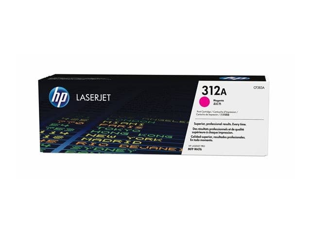 HP 312A CF383A Original HP LaserJet Toner Cartridge - Magenta - Image 2
