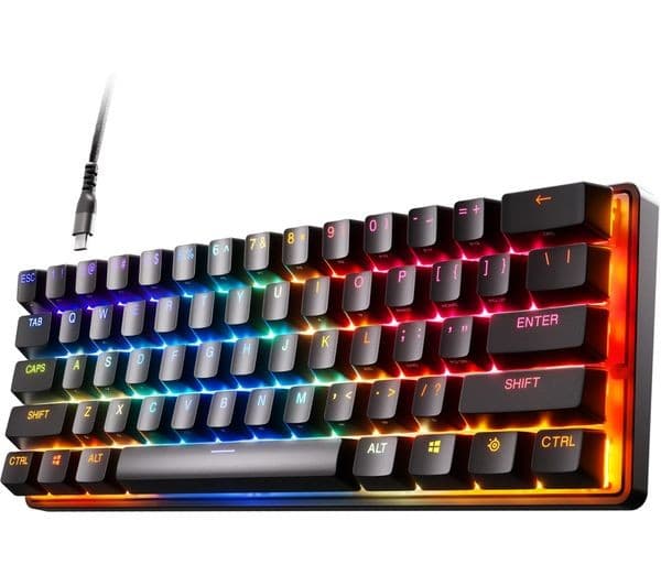 SteelSeries Apex Pro Mini Mechanical Gaming Keyboard Black - Wired - Image 1