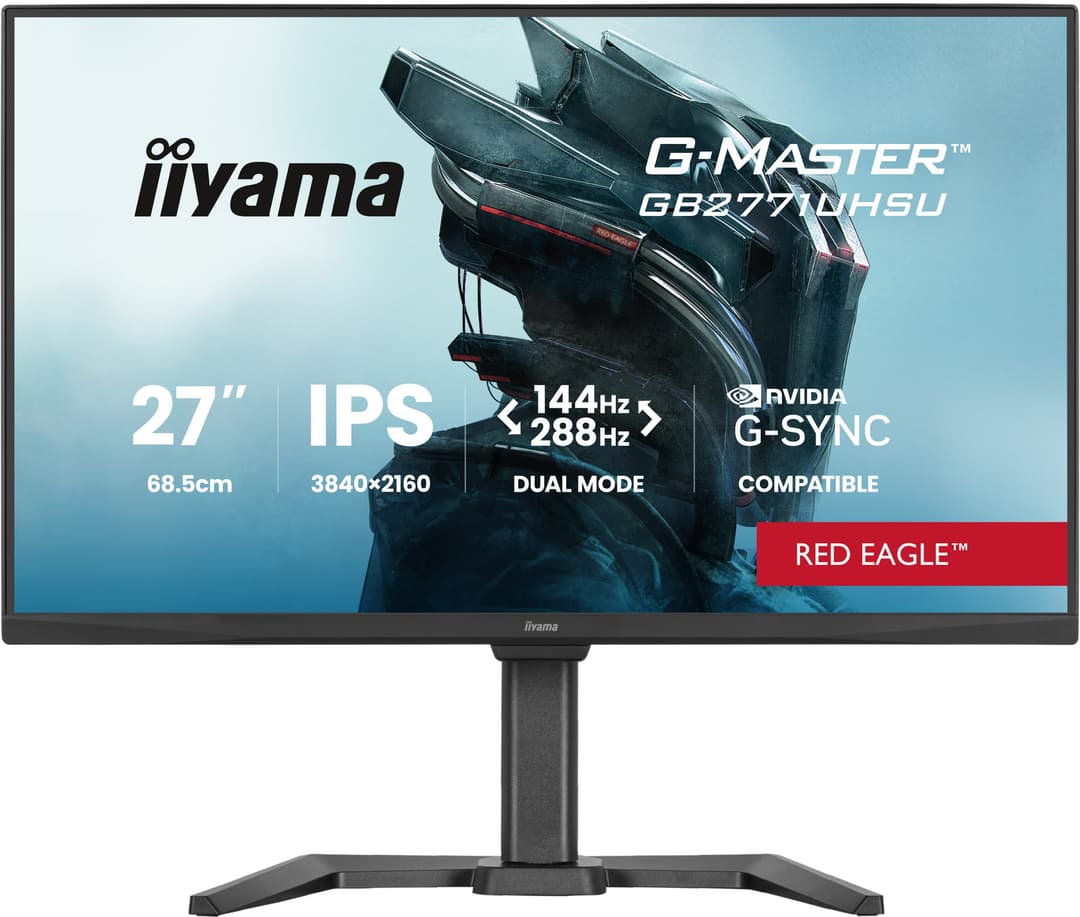 iiyama G-MASTER GB2771UHSU-B1 computer monitor 68.6 cm (27") 3840 x 2160 pixels 4K Ultra HD LED Black - Image 1
