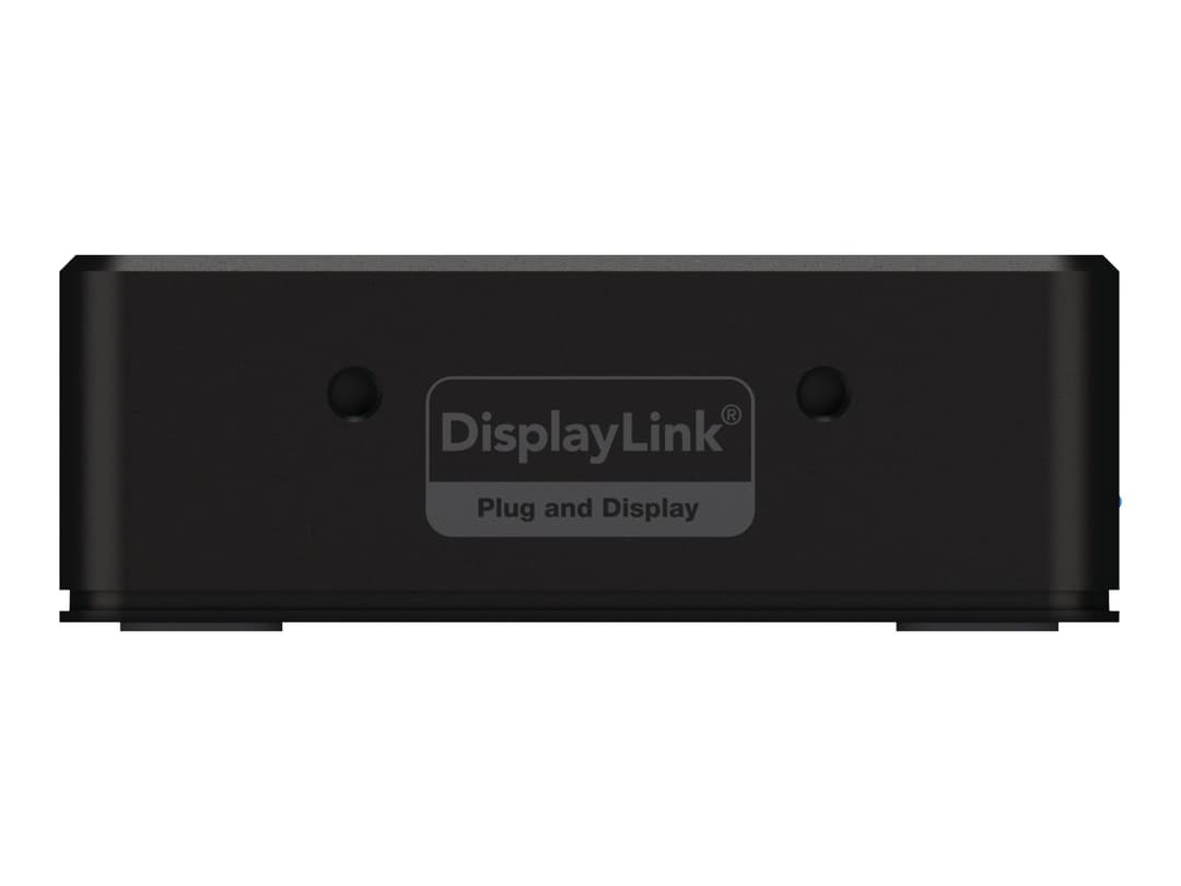 Belkin INC002VFBK Universal USB-C 7-Port Dual Display Docking Station Black - Image 1