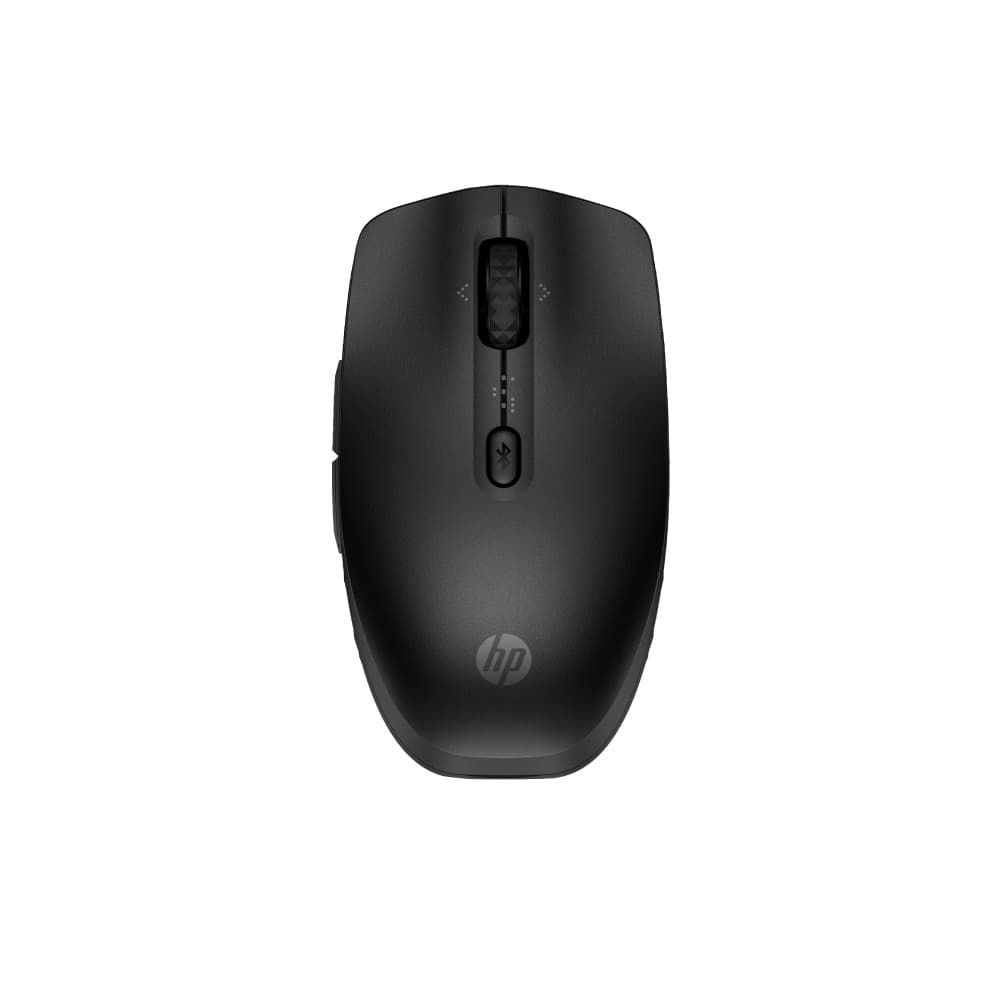 HP 425 7M1D5AA 6 Buttons Wheel Scrolling Ambidextrous Multi surface Programmable Bluetooth Mouse - Black