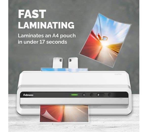 Fellowes Jupiter A3 Laminator White 5748401 - Image 2