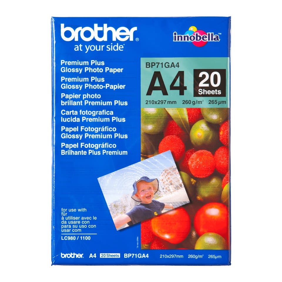 Brother A4 Glossy Paper - Image 1