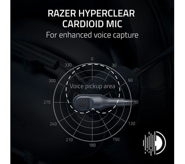 RAZER BlackShark V2 X 7.1 Gaming Headset for PlayStation - Black - Image 3