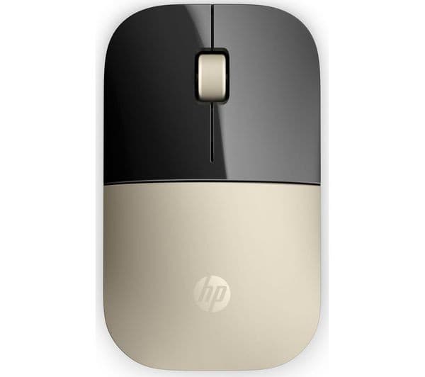 HP Z3700 Wireless Optical Mouse - Gold