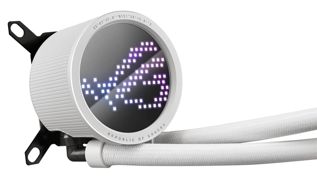 ASUS ROG Ryuo III 240 ARGB White Edition Processor Liquid Cooling kit 12 cm - 90RC00J2-M0UAY0 - Image 3