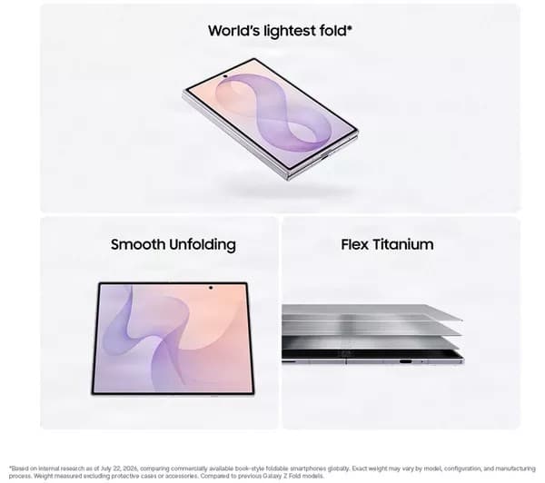 Samsung Galaxy Z Fold8 5G 512GB Foldable Smartphone 12GB RAM - Cream - Image 5