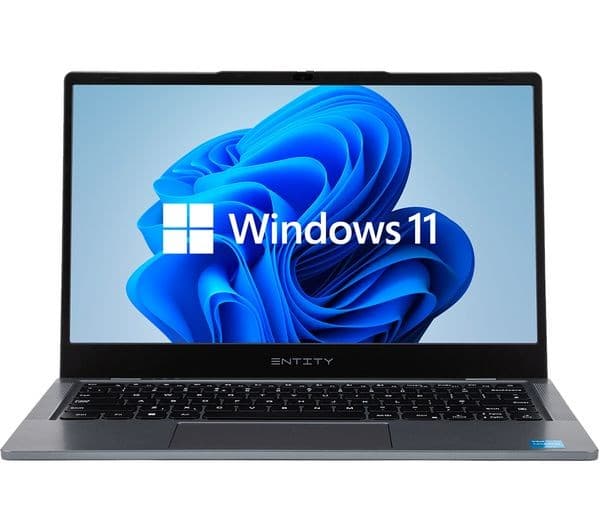 ENTITY Book 14 14" Laptop - Intel Celeron N4020, 4GB RAM, 128 GB eMMC, Grey - Image 1