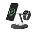 BELKIN BoostCharge Pro 3-in-1 Wireless Charging Stand with Qi2 15W Black thumbnail 2