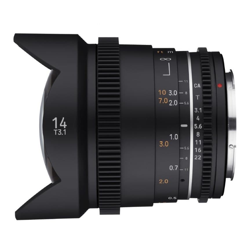 Samyang VDSLR 14mm T3.1 MK2 SLR Black - Image 1