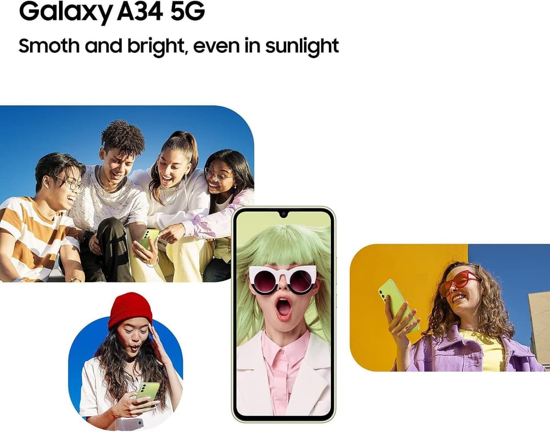 Samsung Galaxy A34 5G 6GB 128GB Awesome Lime - Image 6
