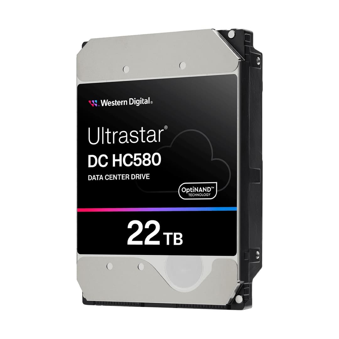 Western Digital Ultrastar DC HC580 internal hard drive 22 TB 7200 RPM 512 MB 3.5" SAS - Image 1