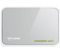 TP-Link TL-SF1005D 5-Port 10/100Mbps Fast Ethernet Unmanaged Desktop Network Switch
