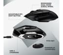 Logitech G502 X LIGHTSPEED Wireless Gaming Mouse Black thumbnail 4