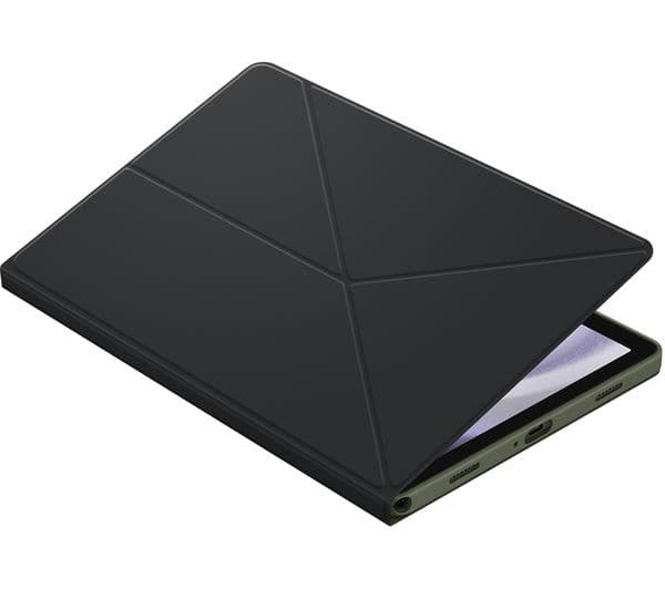 Samsung Galaxy Tab A9+ Book Cover Black & Green (EF-BX210TBEGWW)