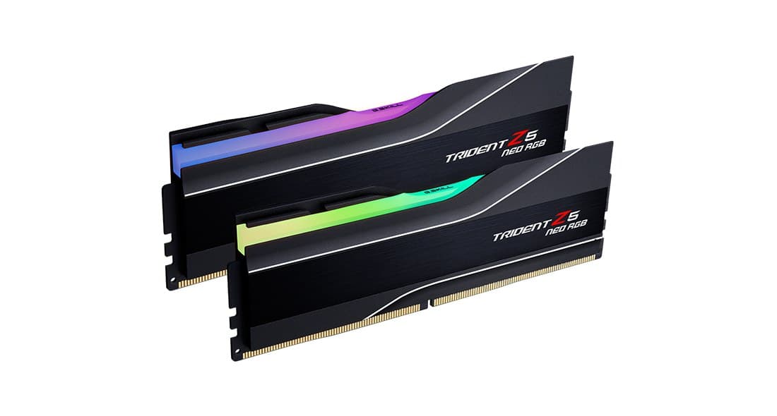 G.Skill Trident Z5 Neo RGB F5-6000J3038F16GX2-TZ5NR memory module 32 GB 2 x 16 GB DDR5 6000 MHz CL30 AMD EXPO Black