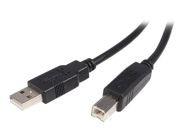 StarTech USB2HAB3M 3m USB 2.0 A to B Printer Cable M/M Black