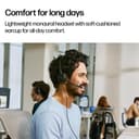 HP Poly Mission 425 Stereo USB-C Wired Headset with USB-A Adapter - Leatherette thumbnail 4