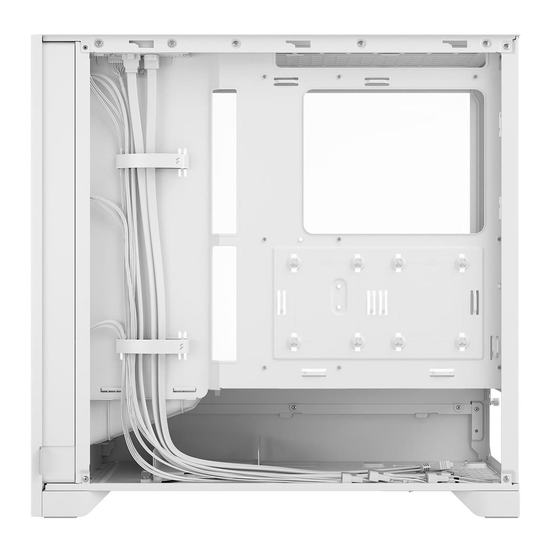 Fractal Design Pop 2 Air RGB Tempered Glass Mid Tower PC Case - White - Image 3