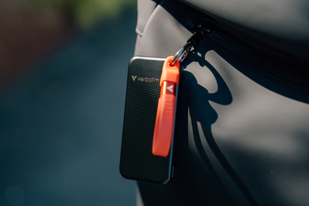 Verbatim Pocket SSD USB 3.2 Gen 2 1TB Black/Red - Image 4