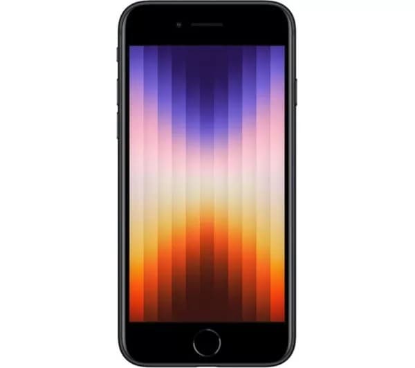 Apple iPhone SE3 (2022) 64 GB, Midnight - Image 2