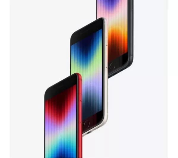 Apple iPhone SE3 (2022) 64 GB, Midnight - Image 5