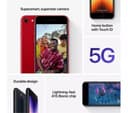 Apple iPhone SE3 (2022) 64 GB, Midnight thumbnail 8