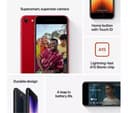 Apple iPhone SE3 (2022) 64 GB, Midnight thumbnail 9