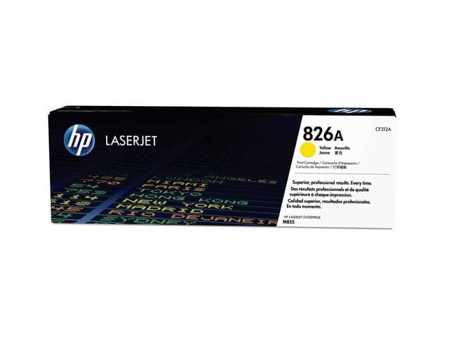 HP 826A - yellow - original - LaserJet - toner cartridge (CF312A) - Image 2