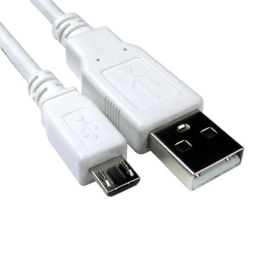Cables Direct 3m USB 2.0 Type A to Micro B Cable in White - Image 2