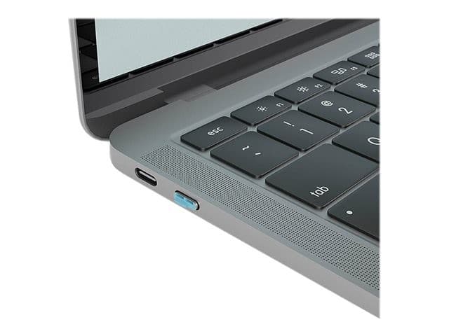 Lindy USB-C Port Blocker Kit, Blue (1x Key, 4x Locks) - Image 3