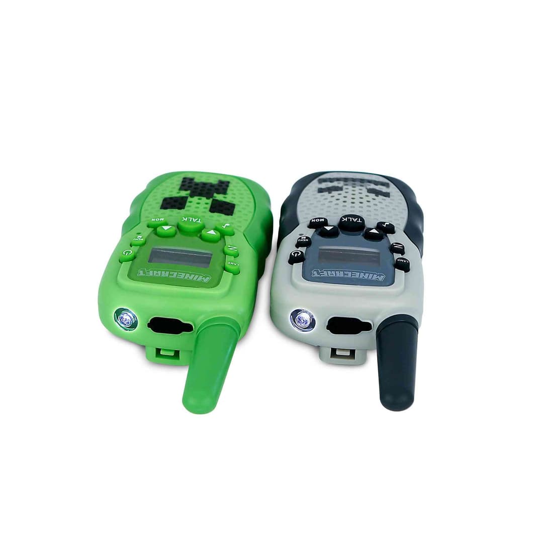 Minecraft Walkie Talkie Set Green & Grey - Image 4
