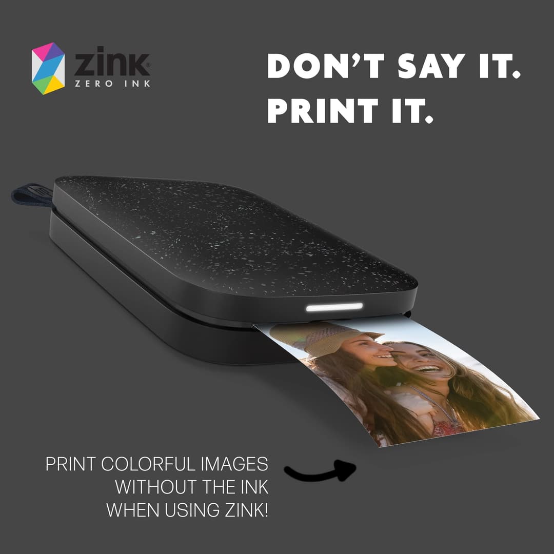 HP Sprocket 2x3 Premium Zink Sticky Back Photo Paper - 100 Sheets - White - Image 3
