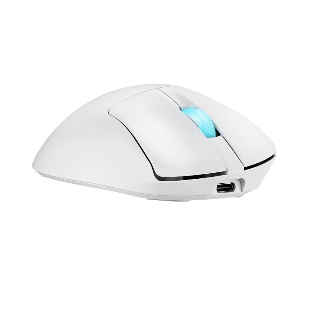 ASUS ROG Keris II Origin Wireless Lightweight RGB Gaming Mouse - White - Image 2