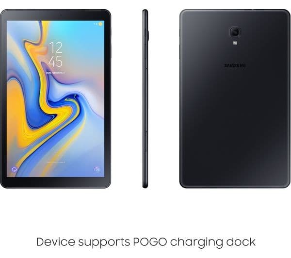 Samsung Galaxy Tab A 10.5-inch 32GB 3GB RAM Android Tablet Wi-Fi Only - Black - Image 2