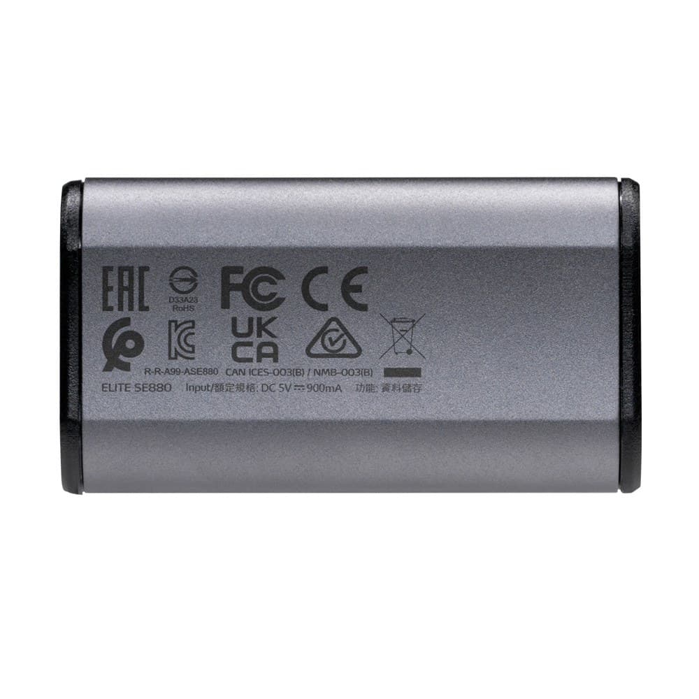ADATA Elite SE880 4 TB Portable External SSD USB Type-C USB 3.2 Gen 2x2 Grey - Image 2