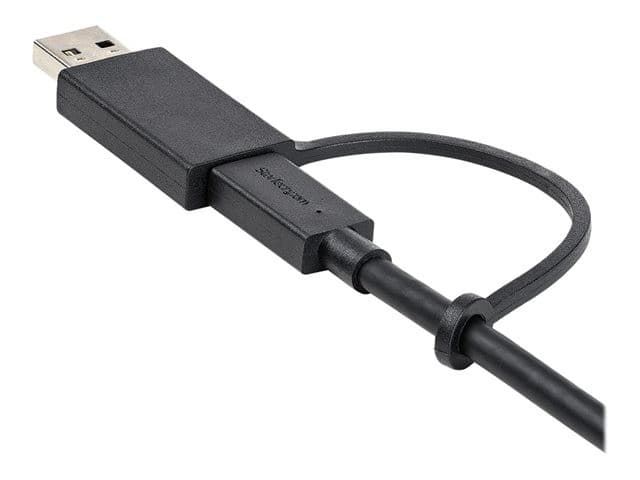 StarTech.com USBCCADP Hybrid 2-in-1 USB-C Cable with USB-A Adapter 1m 10Gbps 100W PD - Image 4