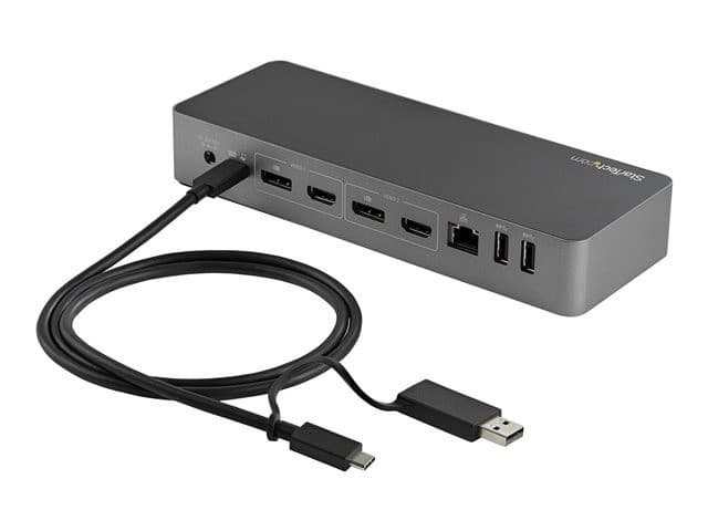 StarTech.com USBCCADP Hybrid 2-in-1 USB-C Cable with USB-A Adapter 1m 10Gbps 100W PD - Image 5