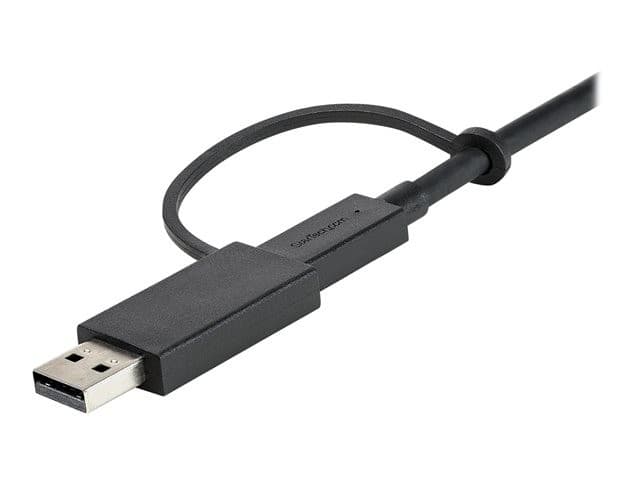 StarTech.com USBCCADP Hybrid 2-in-1 USB-C Cable with USB-A Adapter 1m 10Gbps 100W PD - Image 6