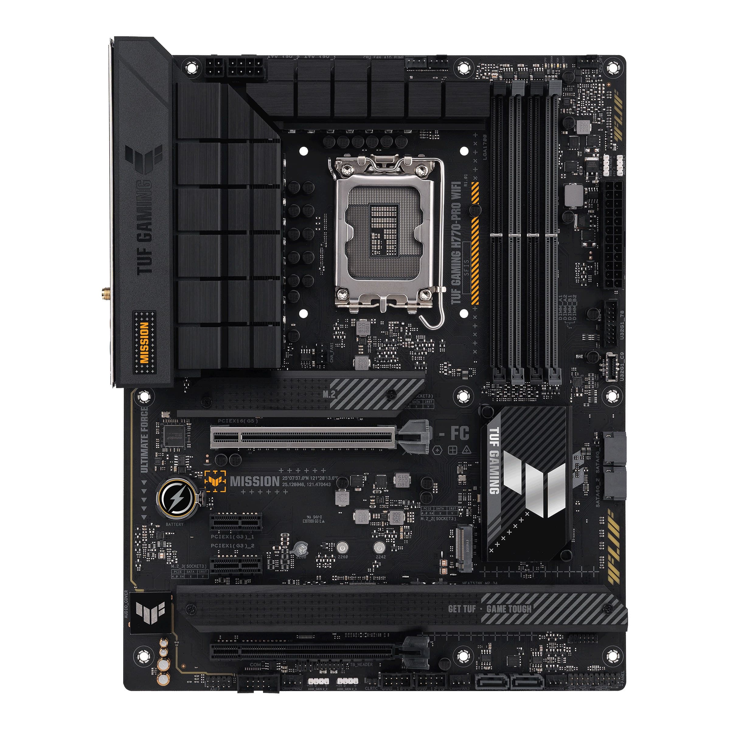 ASUS TUF GAMING H770-PRO WIFI Intel H770 LGA 1700 DDR5 ATX Motherboard
