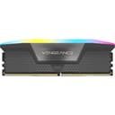 Corsair Vengeance RGB 64 GB (4 x 16 GB) DDR5 6000 MHz CL36 Memory Kit CMH64GX5M4B6000C36 - Black thumbnail 4
