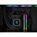 Corsair Vengeance RGB 64 GB (4 x 16 GB) DDR5 6000 MHz CL36 Memory Kit CMH64GX5M4B6000C36 - Black thumbnail 7
