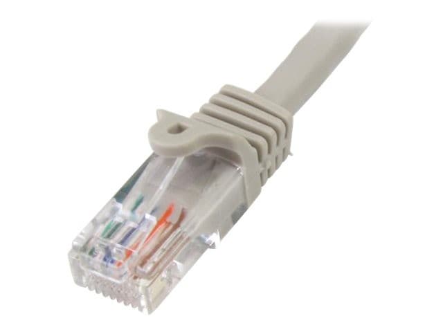 StarTech 45PAT10MGR Cat5e Snagless Patch Cable 10m Grey - Image 4